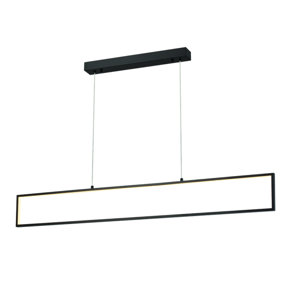 AELIA-ΦΩΤΙΣΤΙΚΟ ΚΡΕΜΑΣΤΟ ΜΑΥΡΟ ΜΑΤ ΑΛΟΥΜΙΝΙΟΥ LED SMD 32W 3000Κ 2600LM IP20 1200Χ60Χ1500ΜΜ
