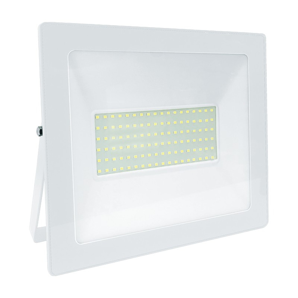 LED SMD ΠΡΟΒΟΛΕΑΣ 230V AC 100W 4000K 8600LM IP66 Ra80 ΛΕΥΚΟ