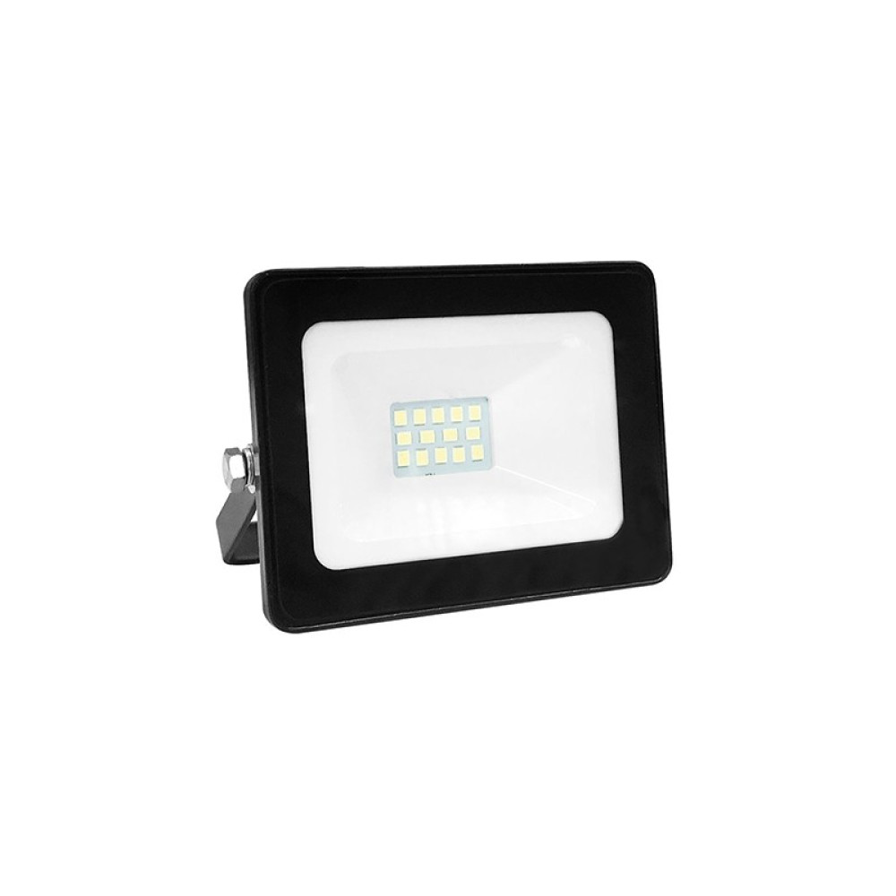 LED SMD ΠΡΟΒΟΛΕΑΣ 230V AC 10W 3000K 800LM IP66 Ra80 ΜΑΥΡΟ