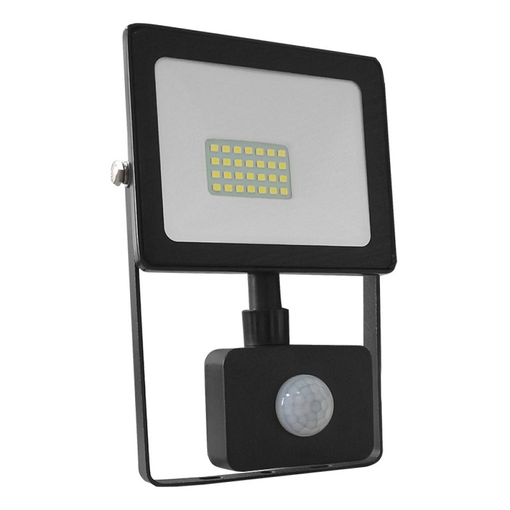 LED SMD ΠΡΟΒΟΛΕΑΣ 230V AC 20W 3000K 1600LM IP66 Ra80 ΜΑΥΡΟ