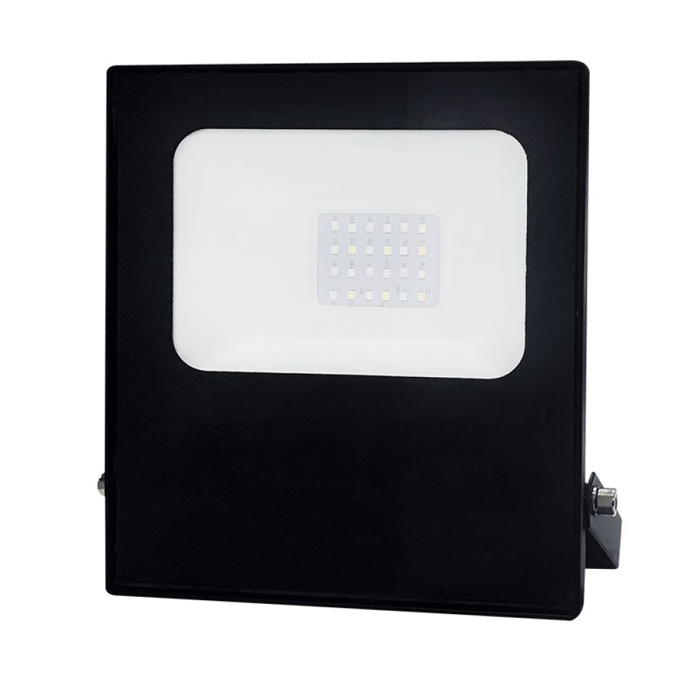 LED SMD ΠΡΟΒΟΛΕΑΣ 230V AC 20W RGBW IP66 ΜΑΥΡΟ