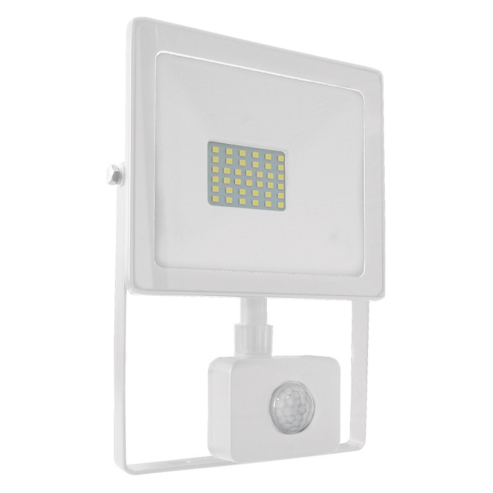 LED SMD ΠΡΟΒΟΛΕΑΣ 230V AC 30W 4000K 2550LM IP66 Ra80 ΛΕΥΚΟ