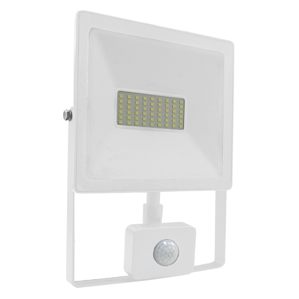 LED SMD ΠΡΟΒΟΛΕΑΣ 230V AC 50W 3000K 4000LM IP66Ra80 ΛΕΥΚΟ