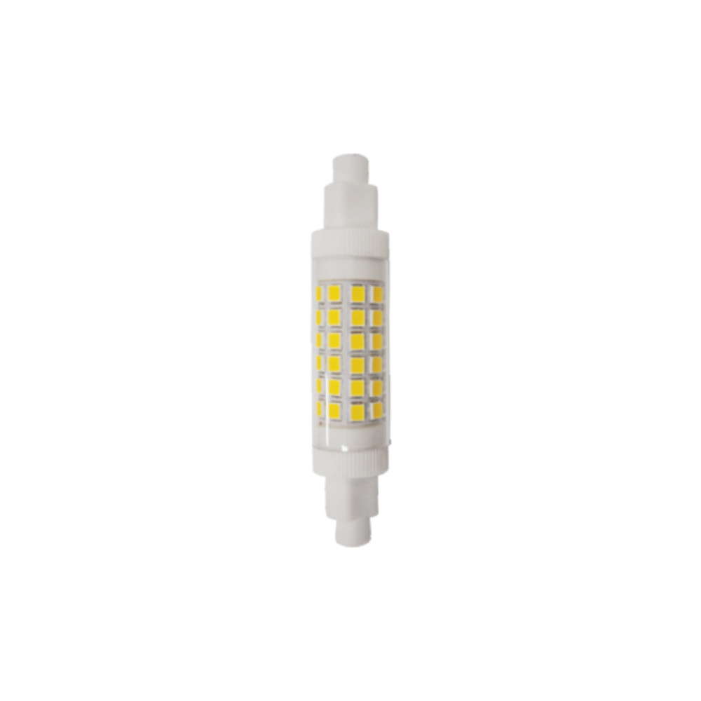 LED SMD 5W 3000K 230V AC 510LM RA80 30000HRS 360°  1xR7S