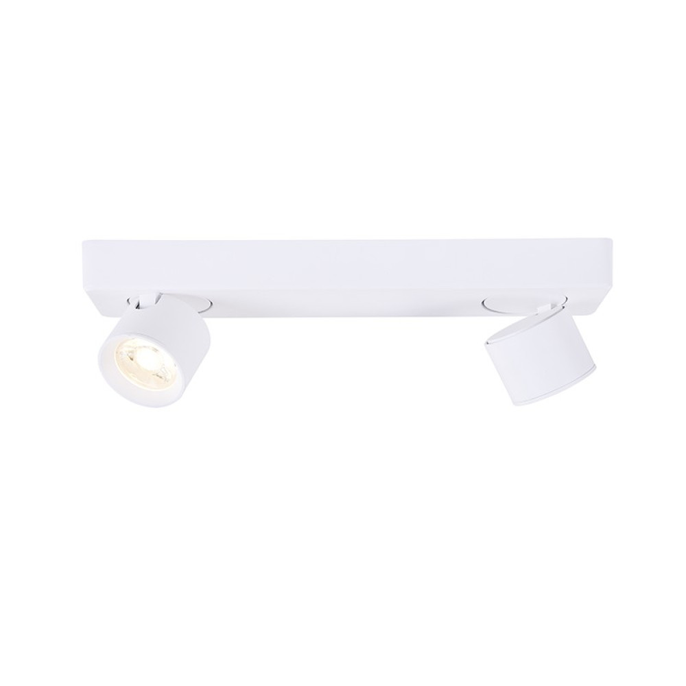 ΕΠΙΤΟΙΧΟ Φ/Σ LED 10W COB 80° 3000K 800LM ΛΕΥΚΟ ΑΛΟΥΜΙΝΙΟ 32X7XH7,5CM PLUTO