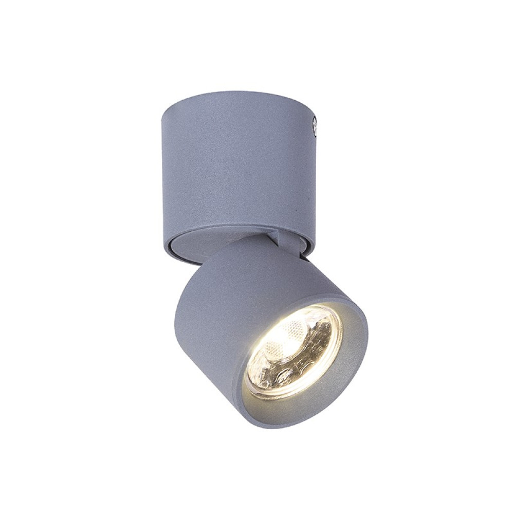 NETTO ΦΩΤΙΣΤΙΚΟ ΕΠΙΤΟΙΧΟ ΑmmΩΔΕΣ ΓΚΡΙ ΑΛΟΥΜΙΝΙΟ LED 5W 3000K 400Lm IP20 Φ56Χ95mm
