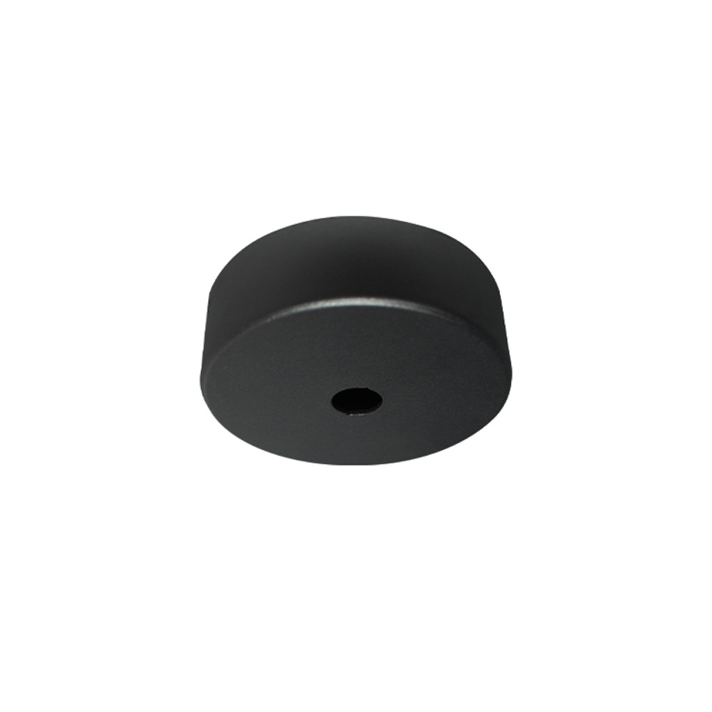 ΜΕΤΑΛΛΙΚΗ ΜΑΥΡΗ ΣΤΡΟΓΓΥΛΗ ΡΟΖΕΤΑ Φ80x30mm