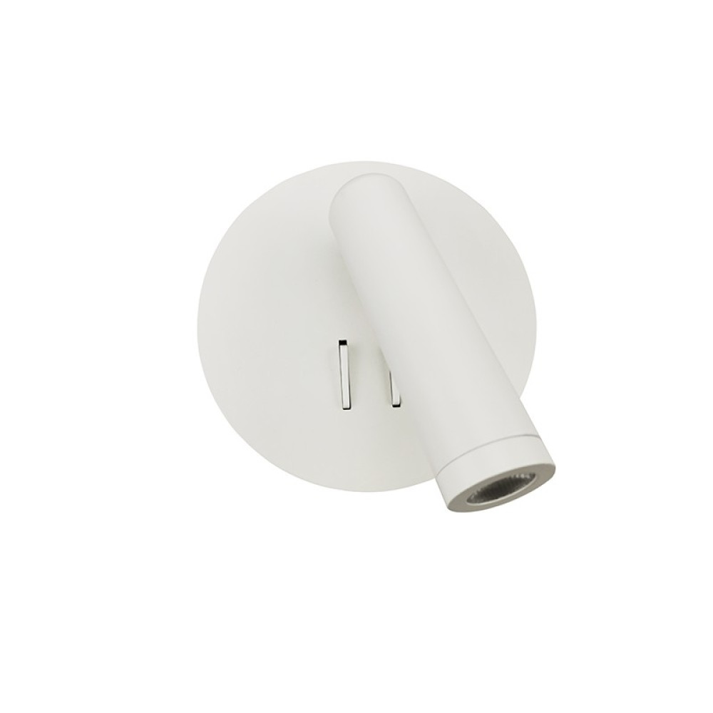 ZEUS-ΦΩΤΙΣΤΙΚΟ ΟΡΟΦΗΣ ΛΕΥΚΟ ΜΑΤ ΜΕΤΑΛΛΙΚΟ LED 3+4W 3000K 280LM IP20 D13,5X7CM