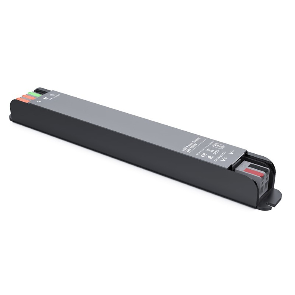 LED CV ΜΕΤΑΛΛΙΚΟ DRIVER 230V AC- 24V DC 100W 4.2A IP20 5YRS