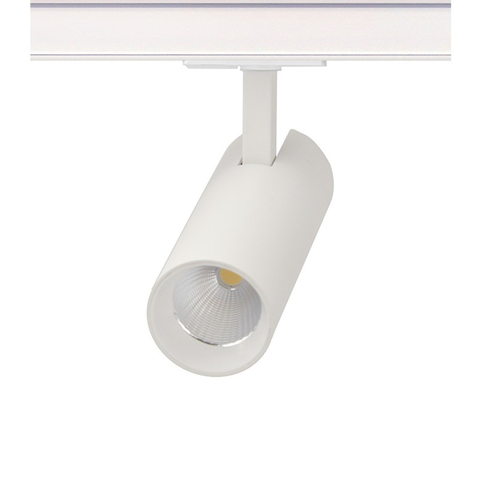 LED ΦΩΤΙΣΤΙΚΟ ΡΑΓΑΣ 230V AC 10W 4000K 1-PHASE 36° 1050LM Ra80 Φ55x153mm 5YRS ΑΜΜΩΔΕΣ ΛΕΥΚΟ