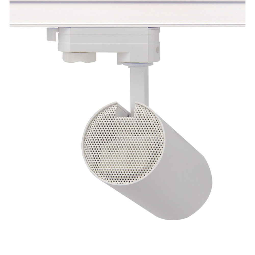 LED ΦΩΤΙΣΤΙΚΟ ΡΑΓΑΣ 230V AC 27W 3000K 3-PHASE 36° 3120LM  Ra80 Φ74x170mm 5YRS ΑΜΜΩΔΕΣ ΛΕΥΚΟ