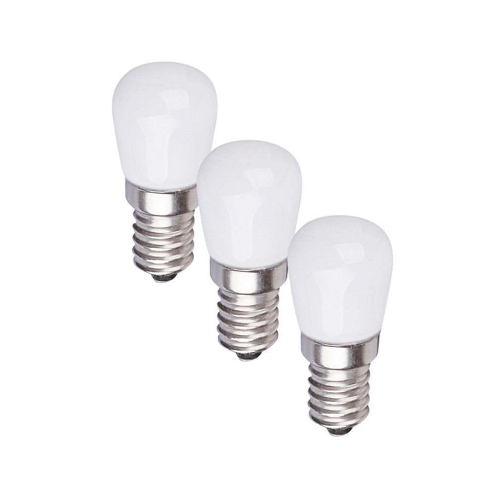 LED SMD 3PCS-PACK 1W 3000K 230V AC 60LM RA80 360° 1xE14