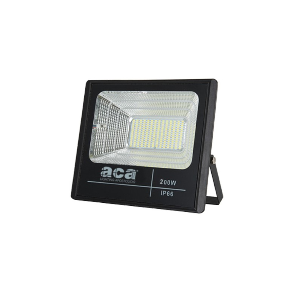 LED SMD ΠΡΟΒΟΛΕΑΣ ΜΕ ΦΩΤΟΒΟΛΤΑΙΚΑ ΠΑΝΕΛ 200W 6000K IP66 120° Ra70
