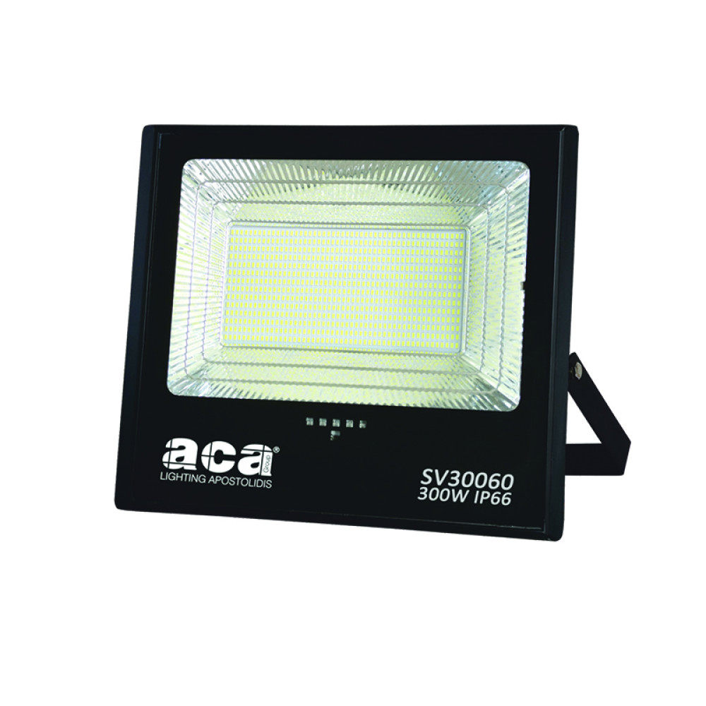 LED SMD ΠΡΟΒΟΛΕΑΣ ΜΕ ΦΩΤΟΒΟΛΤΑΙΚΑ ΠΑΝΕΛ 300W 6000K IP66 120° Ra70