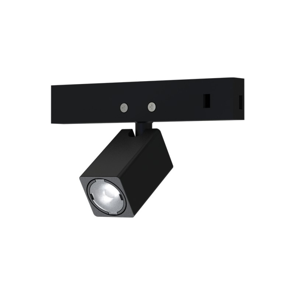ΜΙΝΙ ΜΑΥΡΟ ΤΕΤΡΑΓΩΝΟ ΜΑΓΝΗΤΙΚΟ ΣΠΟΤ 24V DC 1W 3000K 80LM 24° Ra90 5YRS 12x22mm