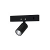ΜΙΝΙ ΜΑΥΡΟ ΜΑΓΝΗΤΙΚΟ ΣΠΟΤ 24V DC 1W 4000K 85LM 24° Ra90 5YRS Φ12x22mm