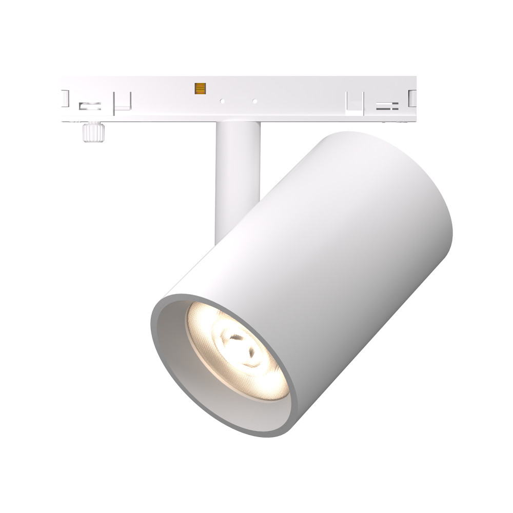 ΜΙΝΙ ΛΕΥΚΟ ΜΑΓΝΗΤΙΚΟ ΣΠΟΤ 24V DC 9W 4000K 870LM 38° RA90 5YRS Φ45x70(102)mm