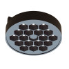 ΜΙΝΙ ΜΑΥΡΟ ΜΑΓΝΗΤΙΚΟ ΣΠΟΤ 24V DC 10W 4000K 690LM 50° Ra90 5YRS Φ97*32ΜΜ