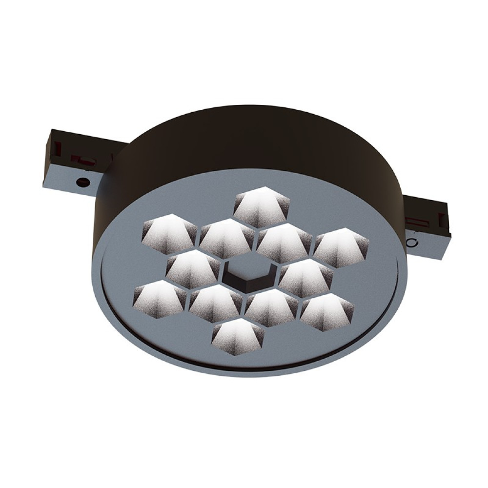 ΜΙΝΙ ΜΑΥΡΟ ΜΑΓΝΗΤΙΚΟ ΣΠΟΤ 24V DC 5W 4000K 300LM 50° Ra90 5YRS Φ71*32ΜΜ