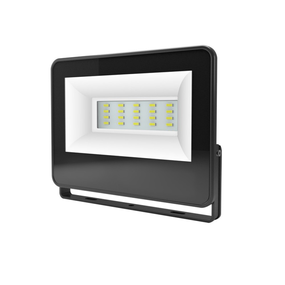 BLACK LED SMD ΠΡΟΒΟΛΕΑΣ IP66 20W 6000K 2200LM 230V AC Ra80