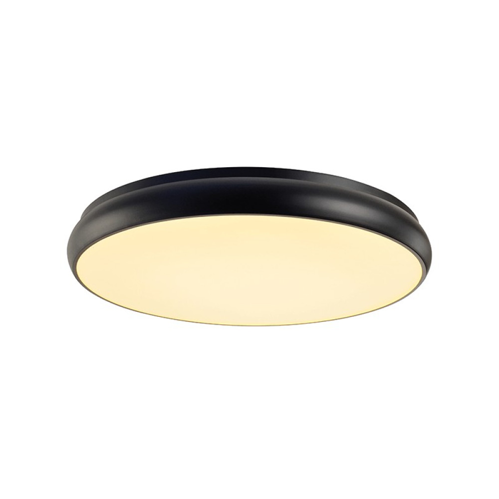 NETTO ΦΩΤΙΣΤΙΚΟ ΟΡΟΦΗΣ ΜΑΥΡΟ ΜΑΤ ΜΕΤΑΛΛΙΚΟ LED 54W 3000K 4320Lm IP20 Φ600Χ80MM