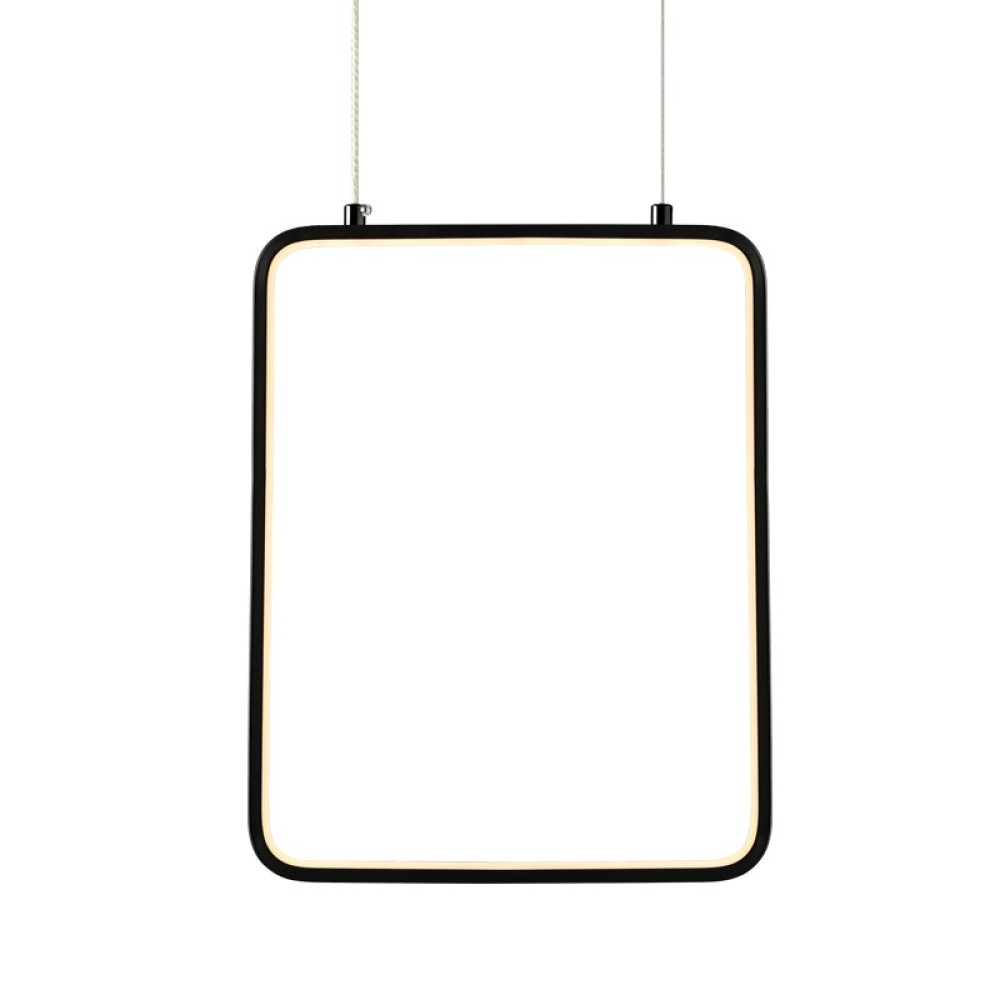 Κρεμαστό Φωτιστικό LED ACA Netto V30LEDP26BK Μαύρο Ματ 15W 3000K 1390lm