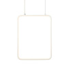 NETTO ΦΩΤΙΣΤΙΚΟ ΚΡΕΜΑΣΤΟ ΛΕΥΚΟ ΜΑΤ ΜΕΤΑΛΛΙΚΟ LED 15W 3000K 1390Lm IP20 140Χ1420mm