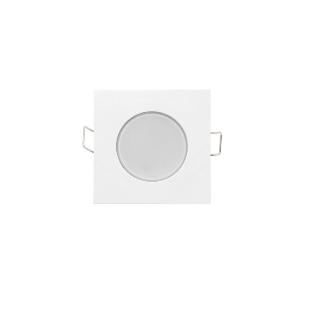LED ΣΠΟΤ IP65 WHITE SQUARE 5W 3.000K 230V AC 400LM 120° Ra80