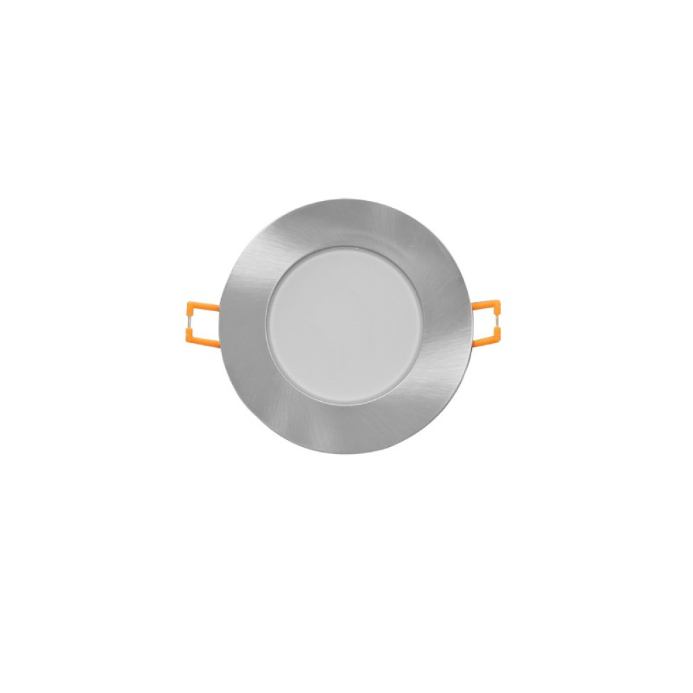 LED ΣΠΟΤ ΝΙΚΕΛΙΟ ΜΑΤ ΣΤΡΟΓΓΥΛΟ 230V AC 5W 4.000K 410LM 120° IP65 Ra80