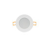 LED ΣΠΟΤ ΛΕΥΚΟ ΣΤΡΟΓΓΥΛΟ 230V AC 5W 4.000K 410LM 120° IP65 Ra80