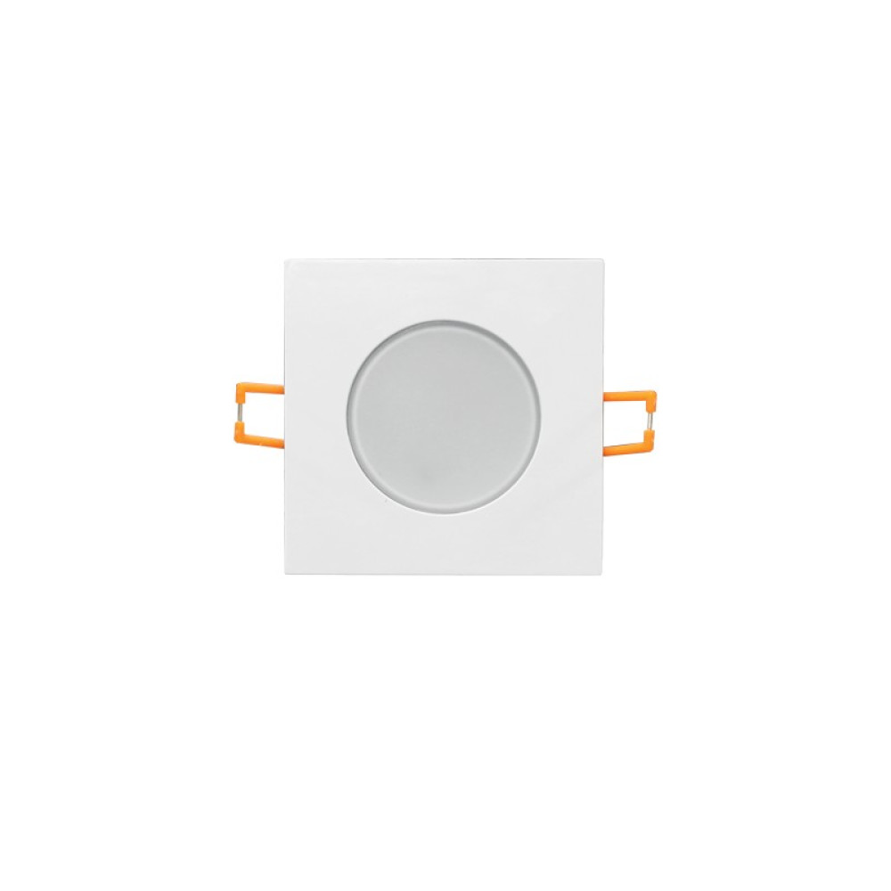 LED ΣΠΟΤ ΛΕΥΚΟ ΤΕΤΡΑΓΩΝΟ 230V AC 5W 4.000K 410LM 120° IP65 Ra80