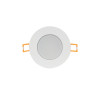 LED ΣΠΟΤ ΛΕΥΚΟ ΣΤΡΟΓΓΥΛΟ 230V AC 8W 4.000K 650LM 120° IP65 Ra80