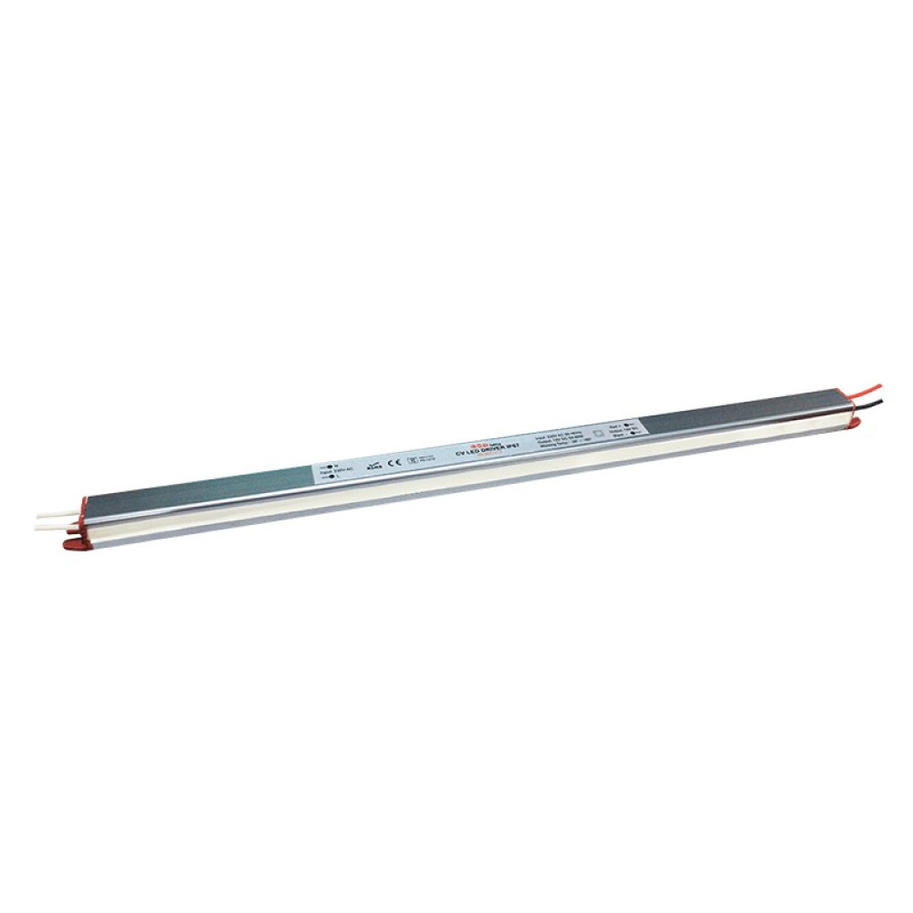 ΓΡΑΜΜΙΚΟ ΜΕΤΑΛΛΙΚΟ CV LED DRIVER 60W 230V AC12V DC 5A IP67 ΜΕ ΚΑΛΩΔΙΑ