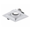 WHITE COLOR ΣΠΟΤ 1xGU10 130x130