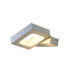NETTO ΦΩΤΙΣΤΙΚΟ ΕΠΙΤΟΙΧΟ ΓΚΡΙ ΑΛΟΥΜΙΝΙΟ LED 6W 3000K 540Lm IP20 145,5Χ30MM