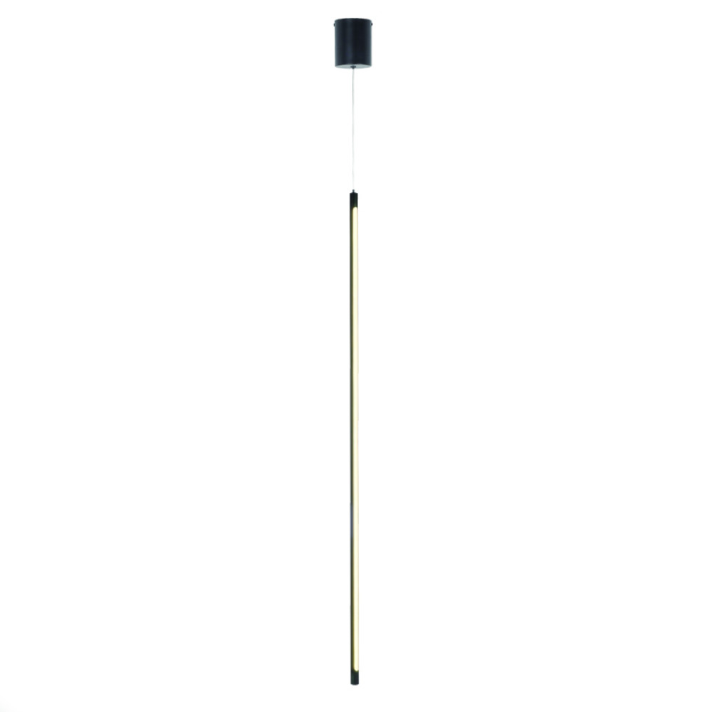 AVENUE-ΦΩΤΙΣΤΙΚΟ ΚΡΕΜΑΣΤΟ ΜΑΥΡΟ ΜΑΤ ΑΛΟΥΜΙΝΙΟΥ LED SMD 18W 3000Κ 920LM IP20 80Χ18Χ2500ΜΜ