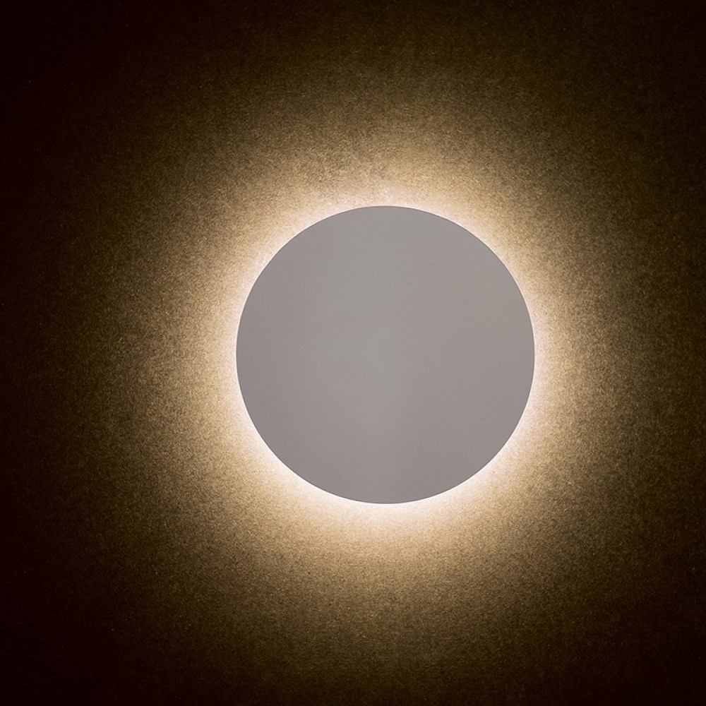 ECLIPSE-ΦΩΤΙΣΤΙΚΟ ΕΠΙΤΟΙΧΟ/ΟΡΟΦΗΣ ΛΕΥΚΟ MDF LED SMD 5W 3000Κ 400LM IP20 ΚΥΚΛΟΣ Φ14ΧΗ3,6CM