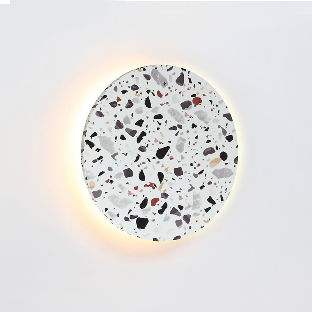 ECLIPSE-ΦΩΤΙΣΤΙΚΟ ΕΠΙΤΟΙΧΟ/ΟΡΟΦΗΣ ΠΟΛΥΧΡΩΜΟ  MDF LED SMD 10W 3000Κ 800LM IP20 ΚΥΚΛΟΣ Φ22ΧΗ3,6CM