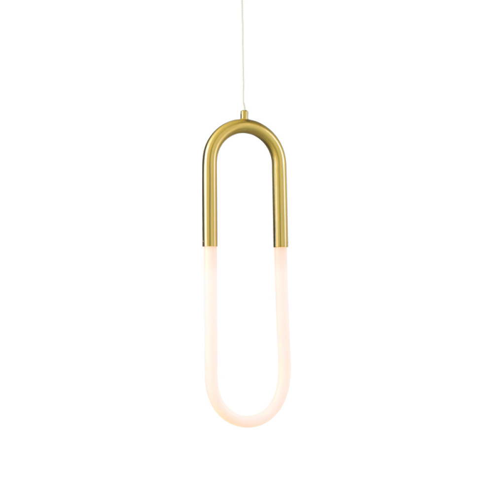 Κρεμαστό Φωτιστικό LED ACA Venus ZM32LEDP15BR Ορειχάλκινο 8W 3000K 560lm IP20