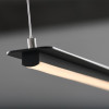 NETTO ΦΩΤΙΣΤΙΚΟ ΚΡΕΜΑΣΤΟ ΜΑΥΡΟ ΜΑΤ ΑΛΟΥΜΙΝΙΟ LED 20W 3000K 1600Lm IP20 1000Χ1500mm