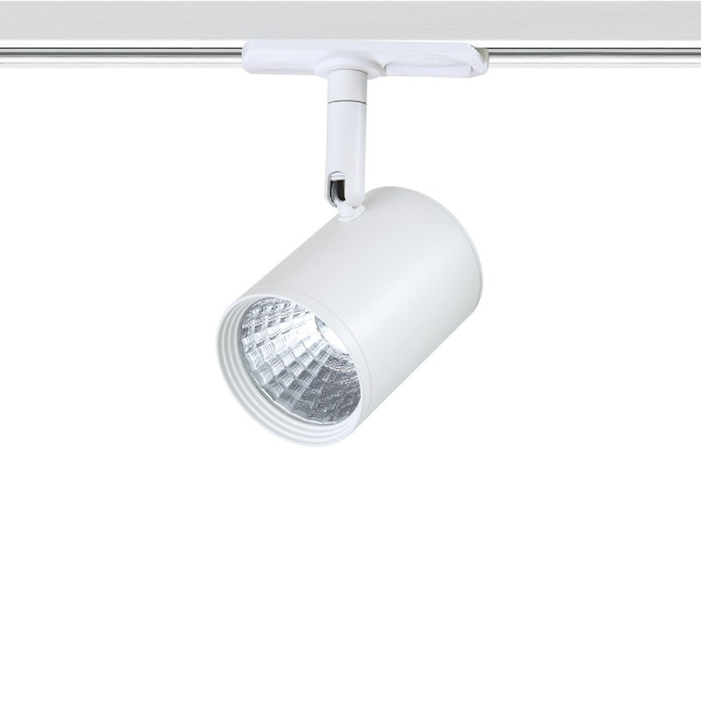 LED COB ΦΩΤΙΣΤΙΚΟ ΡΑΓΑΣ 230V AC 7W 4000K 24° 760LM Ra80 2 ΣΥΡΜΑΤΑ ΛΕΥΚΟ