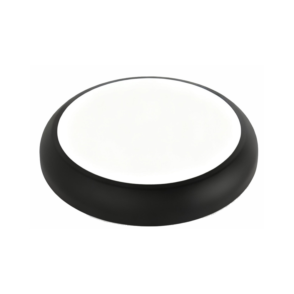 LED ΠΛΑΦΟΝ. CORDIN ΕΝΑΛΛΑΓΗΣ 16W 1920lm/14W 1680lm/8W 1000lm 220-240V 5CCT 120° IP65 Φ316x74mm ΜΑΥΡΟ