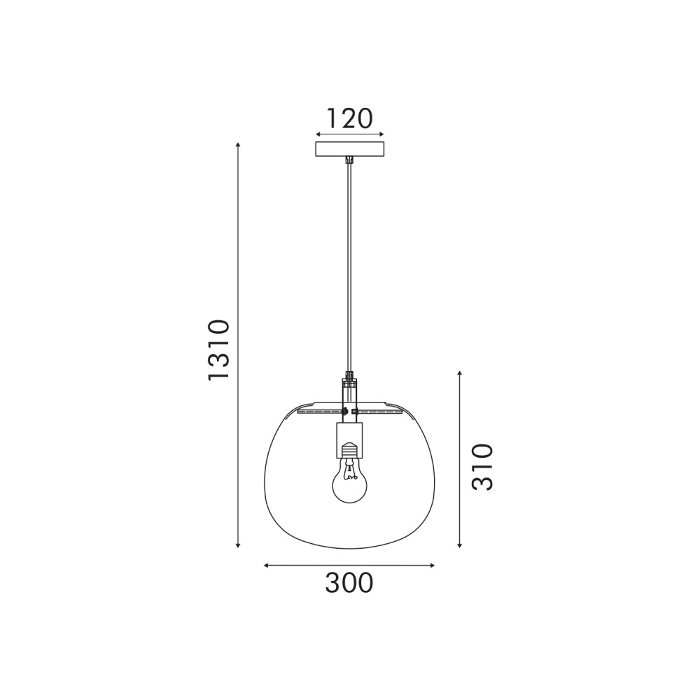 ΚΡΕΜΑΣΤΟ ΦΩΤΙΣΤΙΚΟ ACA HM177613A ΡΟΖ ΧΡΥΣΟ 1XE27X60W IP20 D30XH120CM