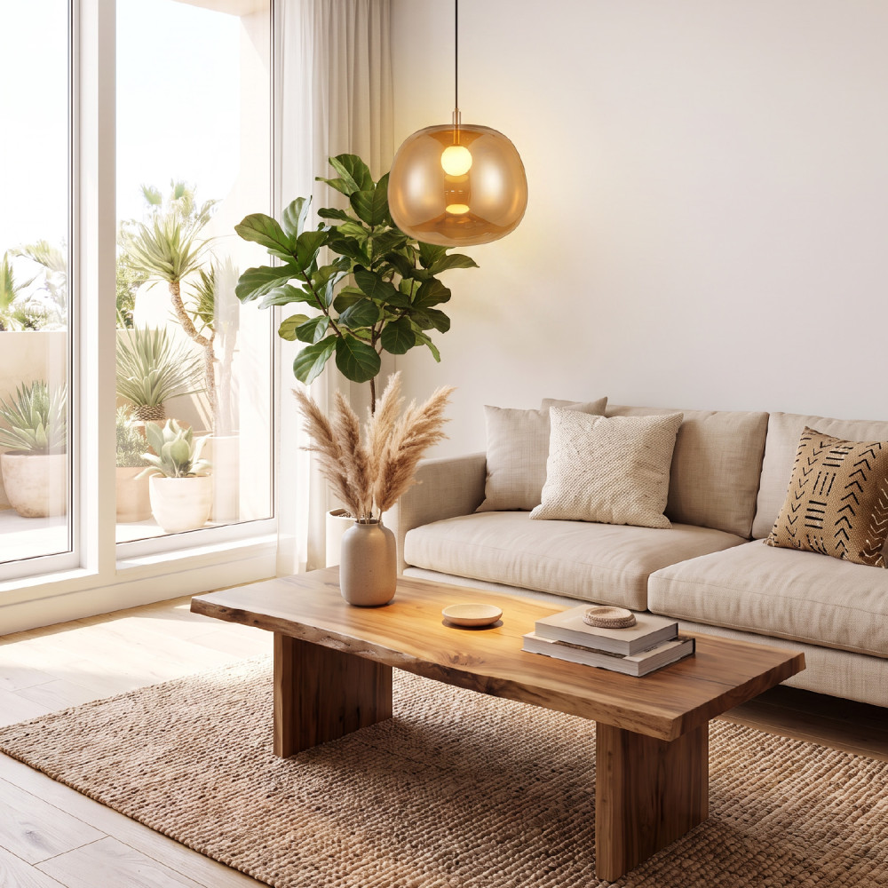 ΚΡΕΜΑΣΤΟ ΦΩΤΙΣΤΙΚΟ ACA HM1776145A ΡΟΖ ΧΡΥΣΟ 1XE27X60W IP20 D45XH120CM