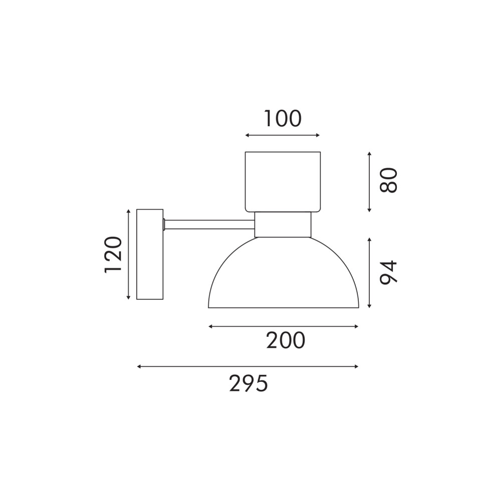 ΦΩΤΙΣΤΙΚΟ ΤΟΙΧΟΥ ACA HM25045GD ΧΡΥΣΟ LED 10W 3000K IP20 L20XW30XH25CM