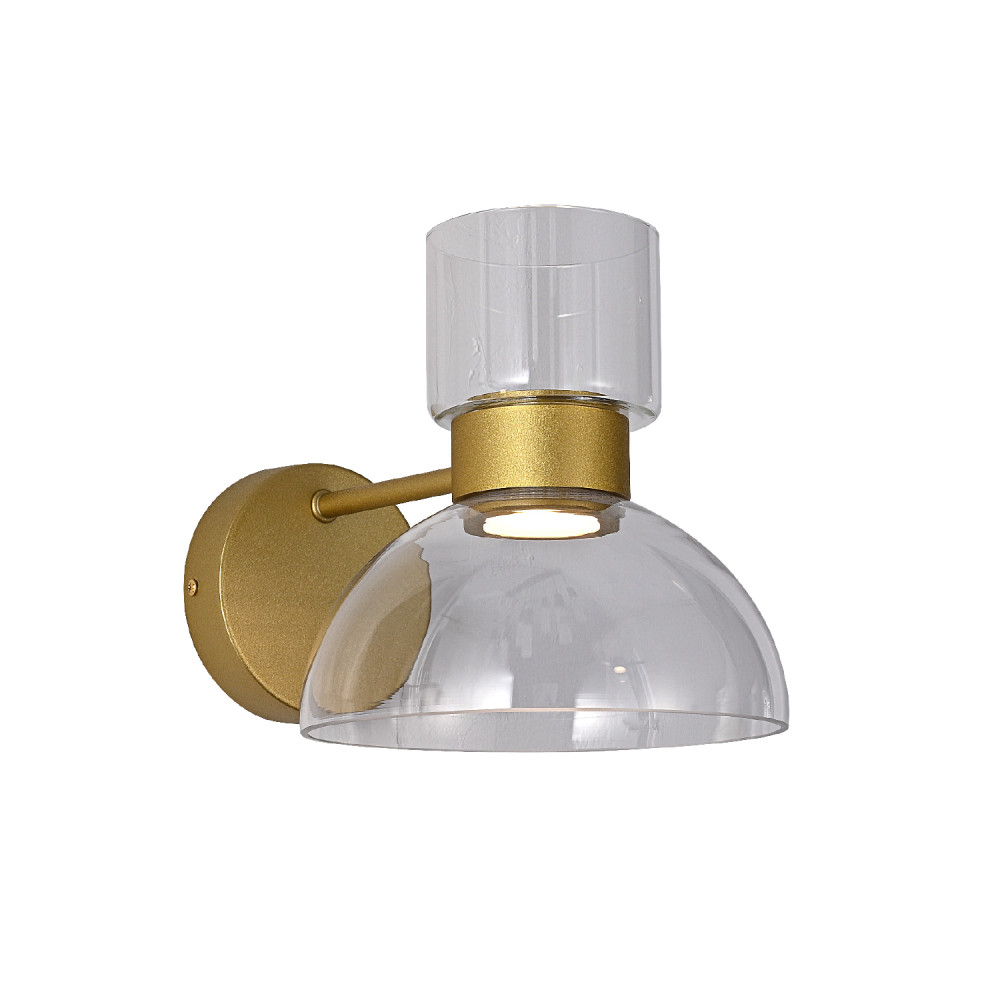 ΦΩΤΙΣΤΙΚΟ ΤΟΙΧΟΥ ACA HM25045GD ΧΡΥΣΟ LED 10W 3000K IP20 L20XW30XH25CM