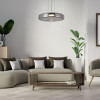 ΚΡΕΜΑΣΤΟ ΦΩΤΙΣΤΙΚΟ ACA HM2512645 ΜΑΥΡΟ LED 12W 3000K-4000K-6000K IP20 D45XH120CM