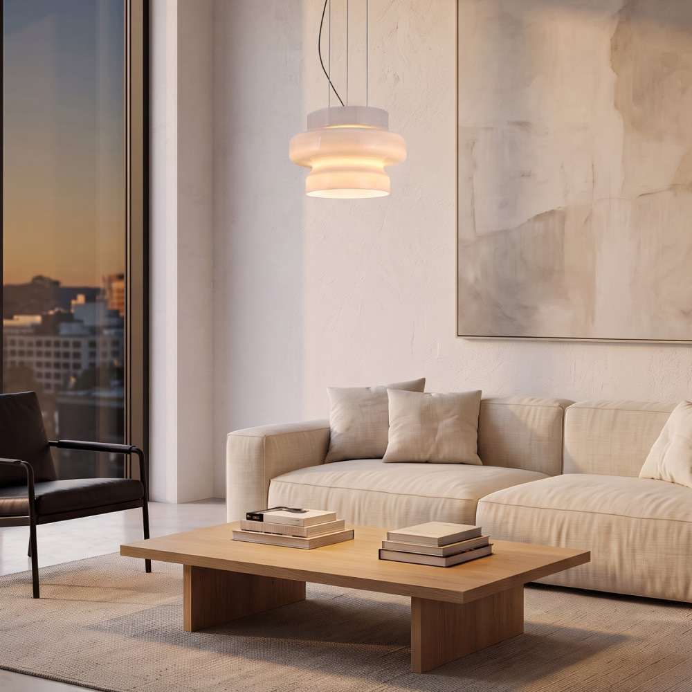 ΚΡΕΜΑΣΤΟ ΦΩΤΙΣΤΙΚΟ ACA HM25130WH ΛΕΥΚΟ 1XE27X60W IP20 D36XH120CM