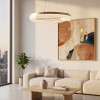 ΚΡΕΜΑΣΤΟ ΦΩΤΙΣΤΙΚΟ ACA HM251478 ΧΡΥΣΟ LED 60W 2700K-3000K-4000K IP20 D80XH120CM