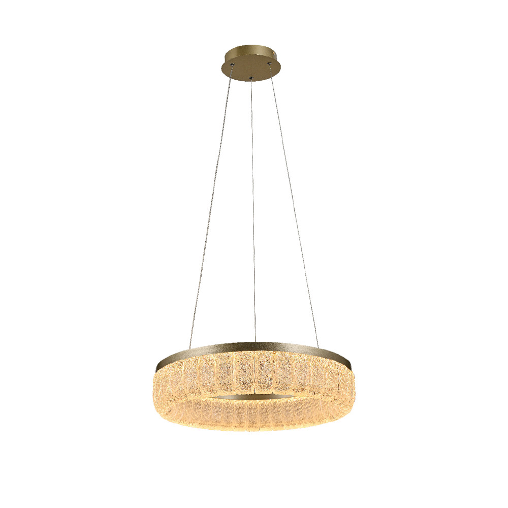 ΚΡΕΜΑΣΤΟ ΦΩΤΙΣΤΙΚΟ ACA HM251484G ΧΡΥΣΟ LED 36W 2700K-3000K-4000K IP20 D40XH120CM
